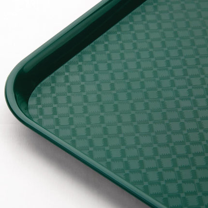 Polypropylene Serving Tray with Anti-Slip Texture | Olympia Kristallon | 45 x 35 cm | Green 2