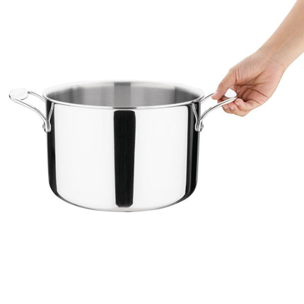 Triwall Induction Cooking Pot 24cm 7L | Vogue 2