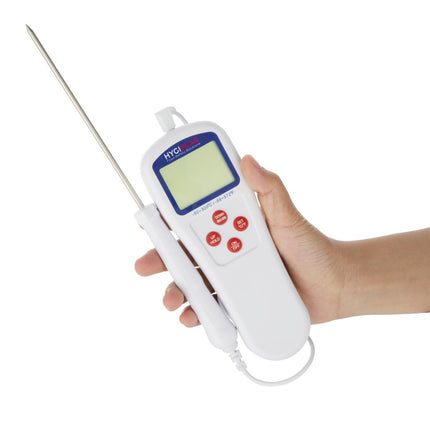 Digital Thermometer with Stainless Steel Probe | Hygiplas Catertherm 2