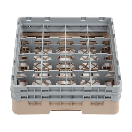 Dishwasher Rack with 16 Compartments | Cambro Camrack | Max Glass Height 13.3 cm 2