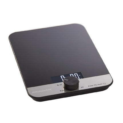 Digital Glass Kitchen Scale 5000g Black | KitchenAid