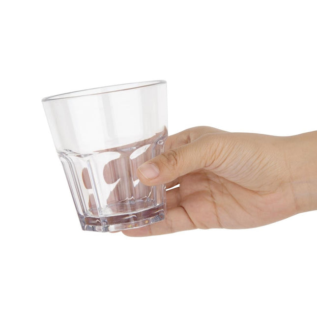 Kristallon Orleans Rocks Tumblers 250ml Polycarbonate | Olympia | 12 Pieces 2