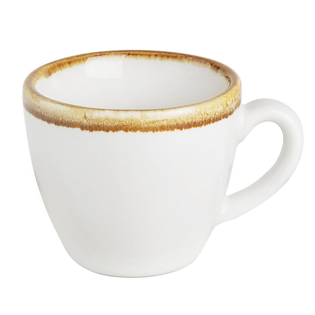 Kiln Chalk White Espresso Cups 85ml | Olympia