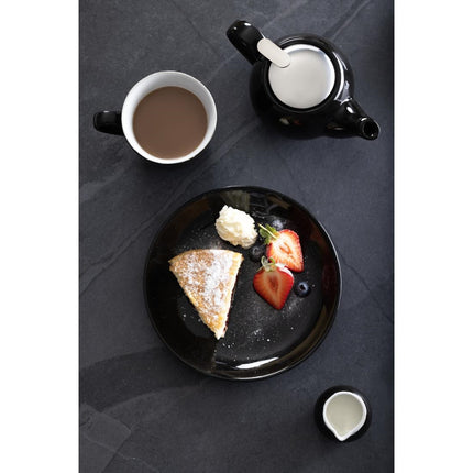 Coupe Plate Black 200mm | Olympia Cafe 6