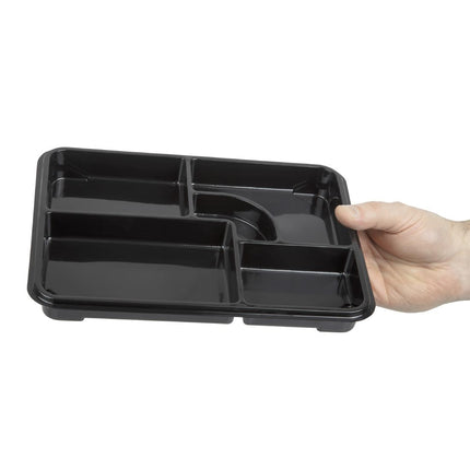 Recyclable Bento Boxes 263 x 201 mm | Faerch | 90 Pieces | rPET Material 5
