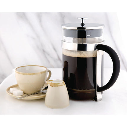 Stainless Steel and Glass Coffee Press | Olympia | 1.5L | 12 Cups 5