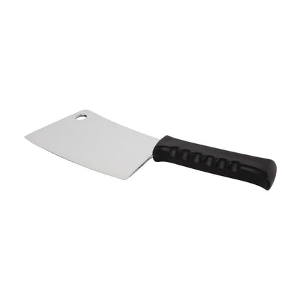 Black Cleaver Knife 20.5cm Stainless Steel | Vogue 3