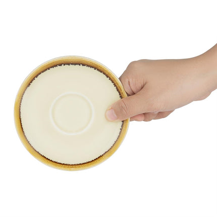 Espresso Saucers 11.5cm Sandstone | Olympia Kiln Collection | 6 Pieces 4