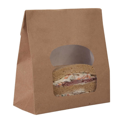 Recyclable Kraft Sandwich Boxes with Window | Colpac 5