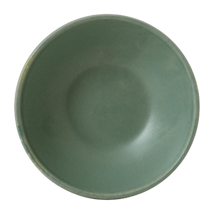 Andorra Green Countor Shallow Bowl 170ml | Churchill | 12 pcs 2