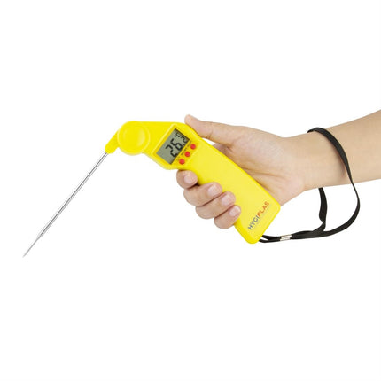 Easytemp Digital Pocket Thermometer Yellow | Hygiplas 2