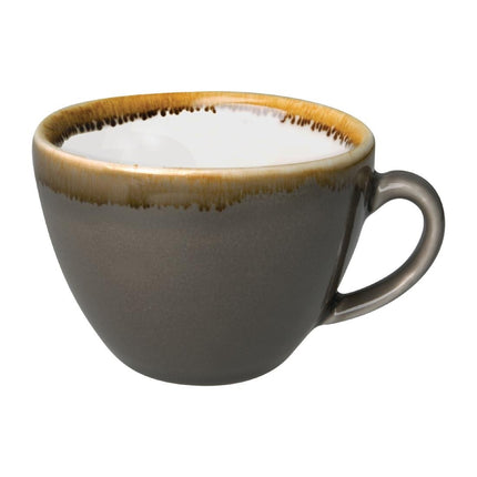 Kiln Grey Cappuccino Cups 230 ml | Olympia | 6 Pieces