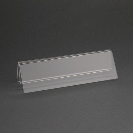 A5 Triangular Acrylic Menu Holder | Olympia