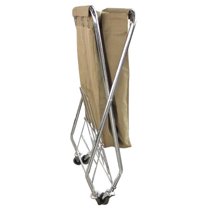 Servo-x Foldable Linen Cart | Space-Saving Design | Four Swivel Wheels 2