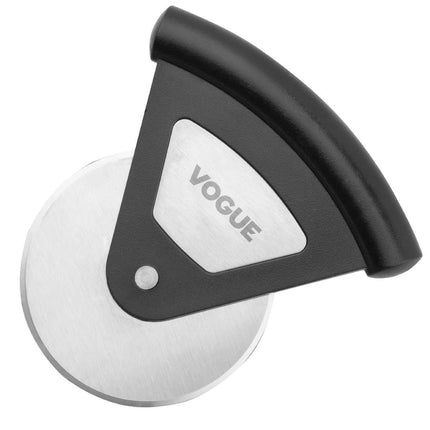 Stainless Steel Pizza Cutter with Black Handle | Vogue