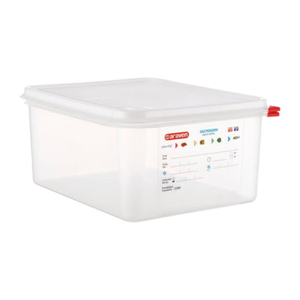 Araven GN 1/2 Food Container with Lid 12.5L