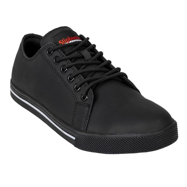 Safety Sneakers Recycled Microfiber Matte Black Size 43 | Slipbuster
