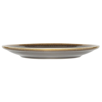 Round Coupe Plates Grey 17.8cm | Olympia Kiln 3