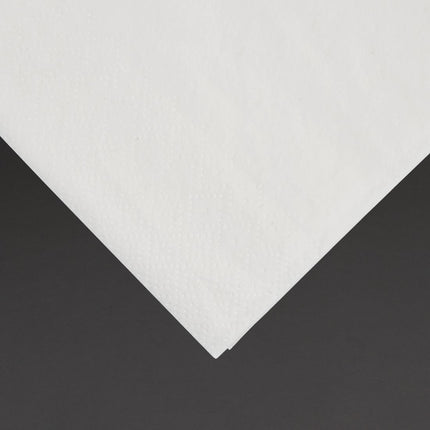 Recyclable White Dinner Napkins 40x40cm 1/8 Fold | Fiesta 3