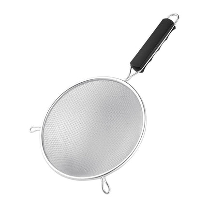 Heavy-Duty 200mm Sieve with Double Mesh and Wooden Handle | Vogue