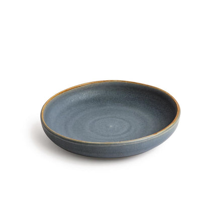 Deep Coupe Canvas Plates Blue Granite 23cm | Olympia 2