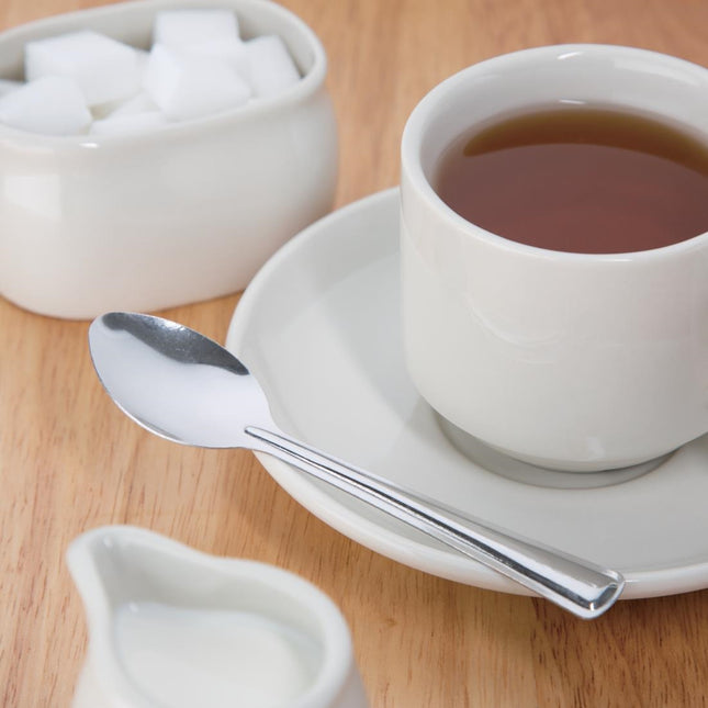 Nisbets Essentials 18/0 Stainless Steel Teaspoons 135mm | 12 Pieces 2