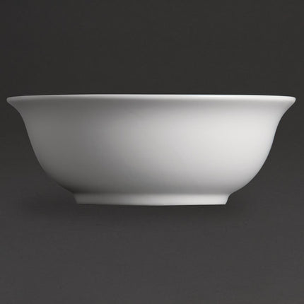 White Porcelain Salad Bowl | Olympia Whiteware | 23.5 cm