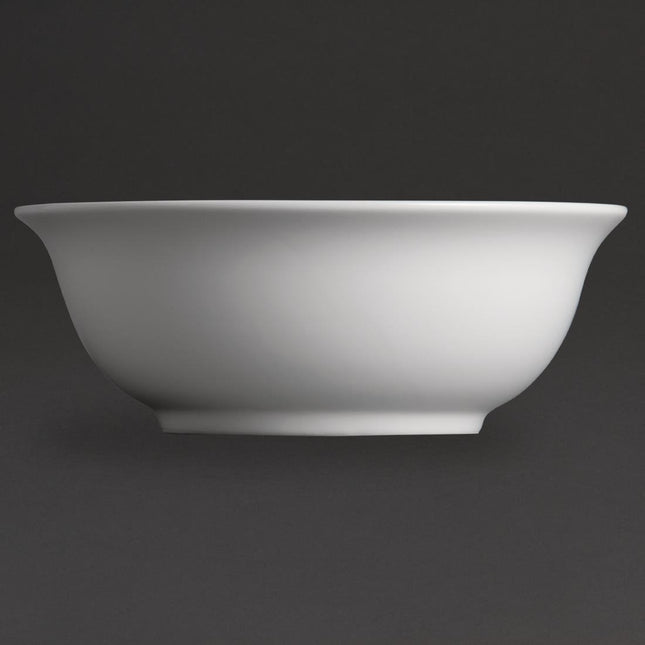 White Porcelain Salad Bowl | Olympia Whiteware | 23.5 cm