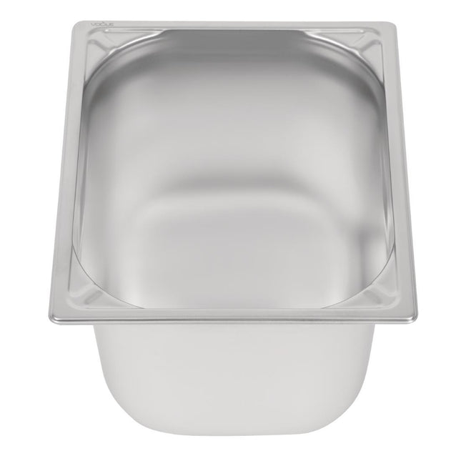 Stainless Steel GN 1/2 Container 200mm Depth | Vogue 2