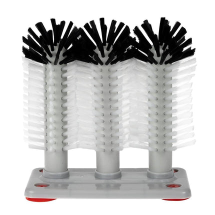 Triple Nylon Dish Brush with Suction Base | Jantex 2