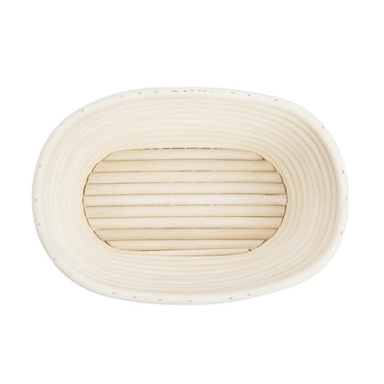 Oval Rattan Proofing Basket 210x150x80mm | Vogue 3