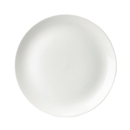 White Evolve Coupe Plate 22cm | Churchill | 12 Pieces