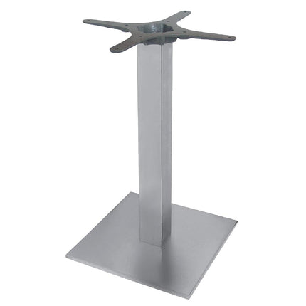 Square Stainless Steel Table Leg for Werzalit Plus Tabletops | Bolero 4