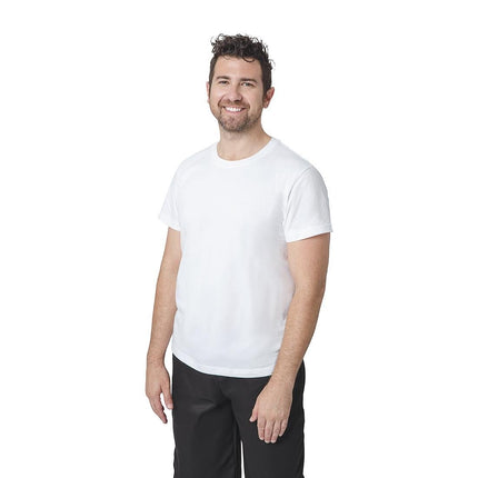 Unisex White T-shirt | 100% Cotton | Size M 4