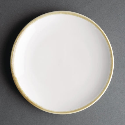 Kiln Chalk White Coupe Plates 178mm | Olympia 2
