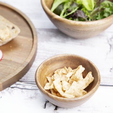 Acacia Bowls 100mm Diameter x 50mm Height | Olympia 6
