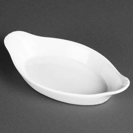 Oval Baking Dishes | Olympia Whiteware | 20.4 x 11.5 cm