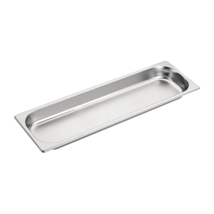 Stainless Steel Gastro M GN 2/4 Container 4 cm Deep