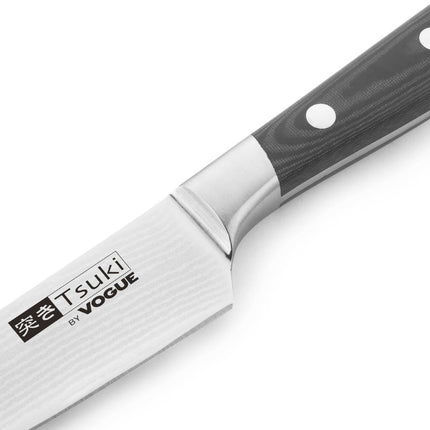 Paring Knife 12.5cm | Vogue Tsuki Series 7 | VG-10 Damascus Steel 3