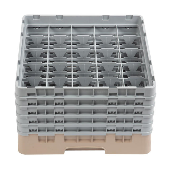 Dishwasher Rack with 25 Compartments | Cambro Camrack | Max Glass Height 25.7 cm 2