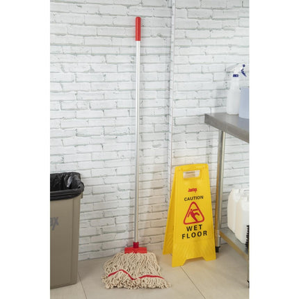 Red Stay-Flat Kentucky Cotton Mop | SYR 2