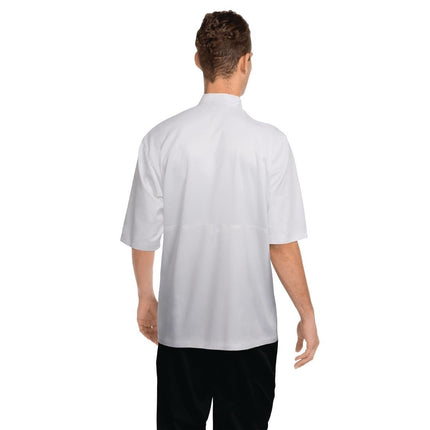 Montreal Cool Vent Unisex Chef Jacket with Superior Ventilation | Chef Works | White L 4