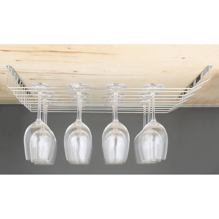 Glass Rack with 5 Slots Stainless Steel | Olympia 6