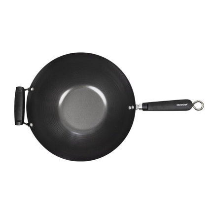 Non-Stick Induction Wok with Flat Bottom 35.5cm 3