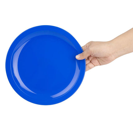 Olympia Kristallon Polycarbonate Plates 23 cm Blue 2