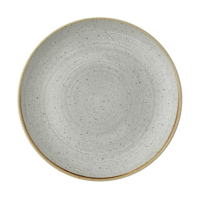 Stonecast Raw Evolve Grey Coupe Plate 260mm | Churchill