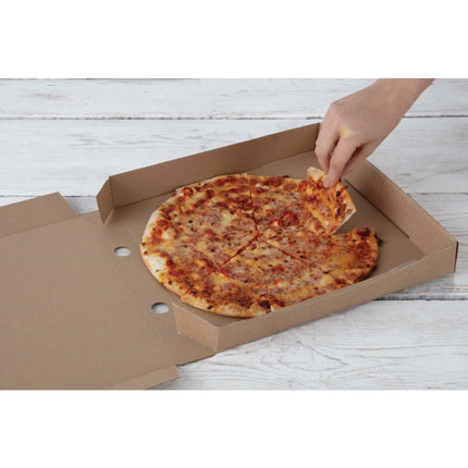 Compostable Cardboard Pizza Box 30cm | Fiesta | Set of 100 6