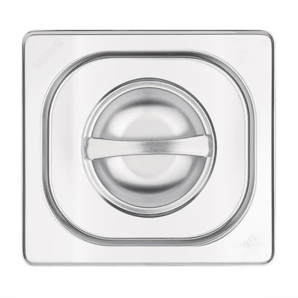 Stainless Steel Gastronorm Lid GN 1/6 | Vogue 3