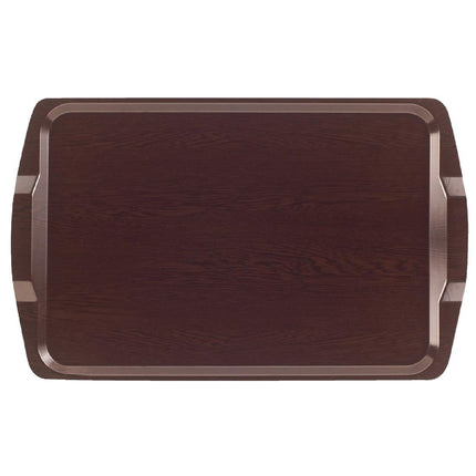 Lightweight Laminated Room Service Tray Wenge | Cambro