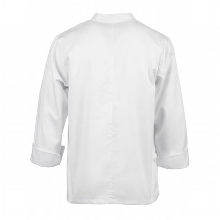 Unisex Durable Breathable Chef Jacket White M | Chef Works Le Mans 7